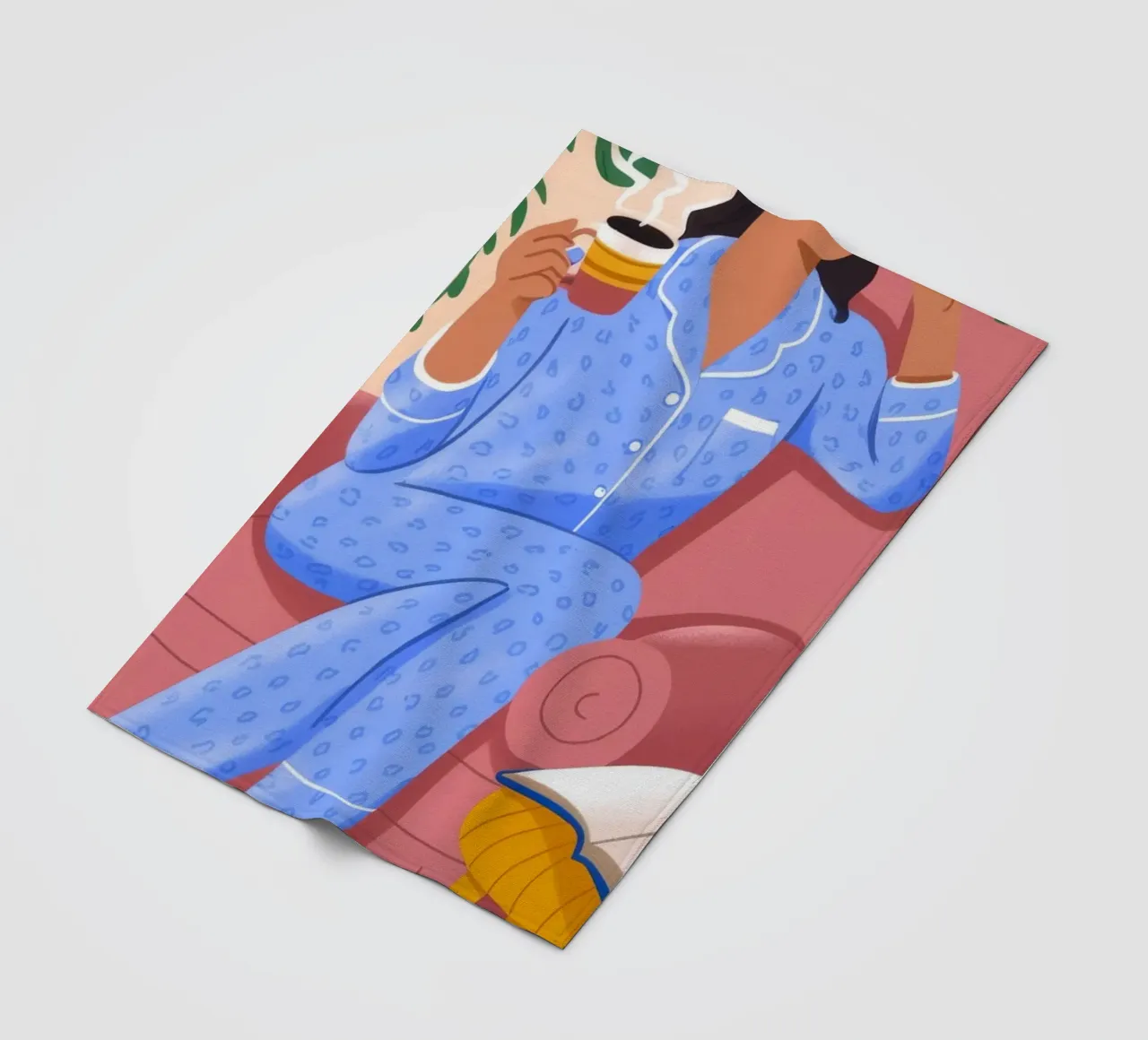 Una routine mattutina rilassata coperta in pile da Prism Palette