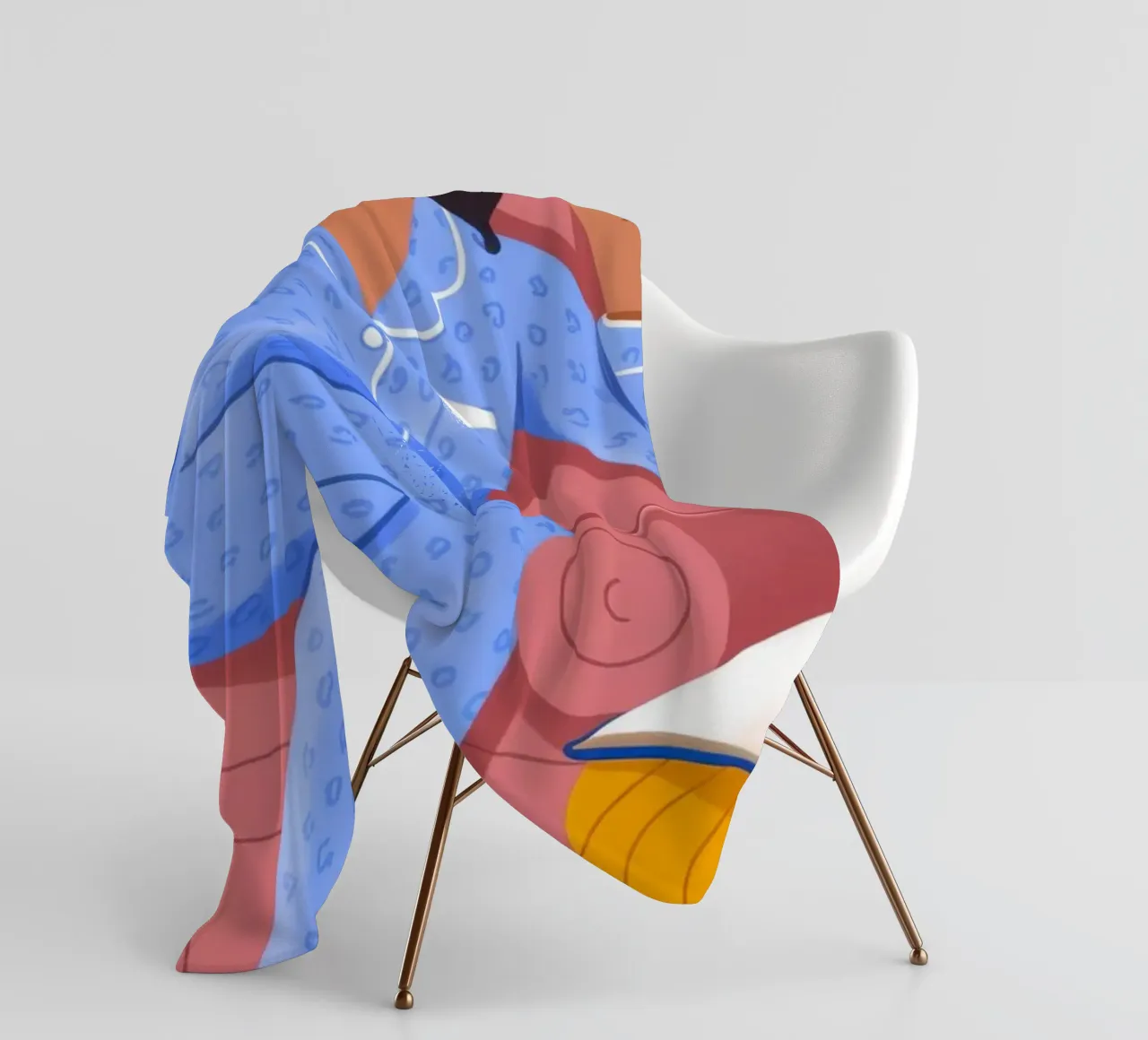 Una routine mattutina rilassata coperta in pile da Prism Palette
