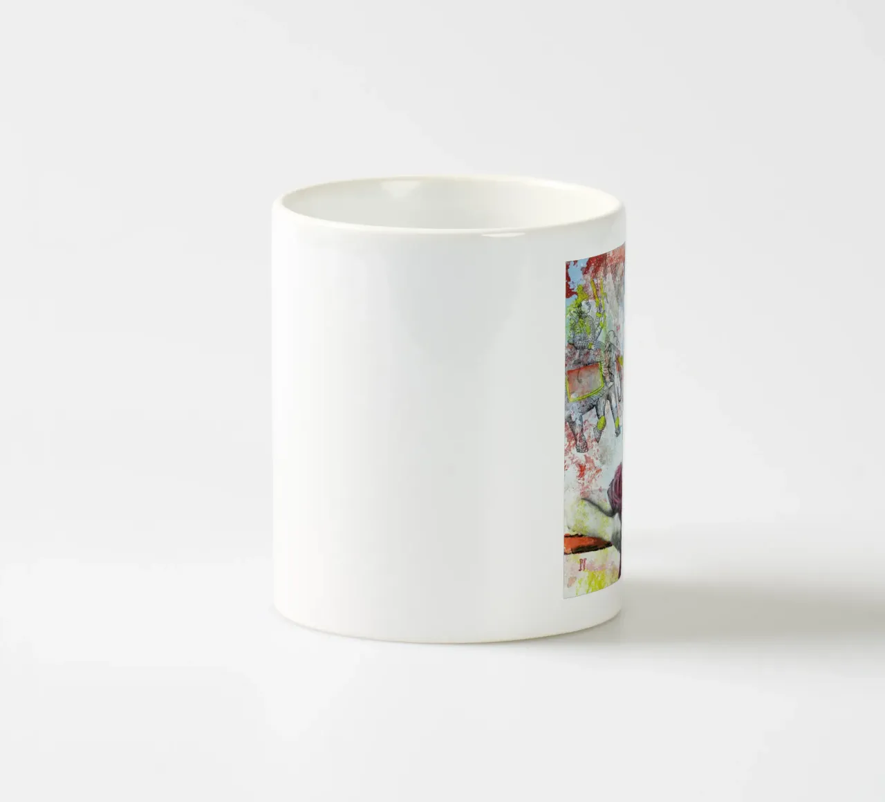 Artes Letras Y Espectaculo ceramic mug by Tameo