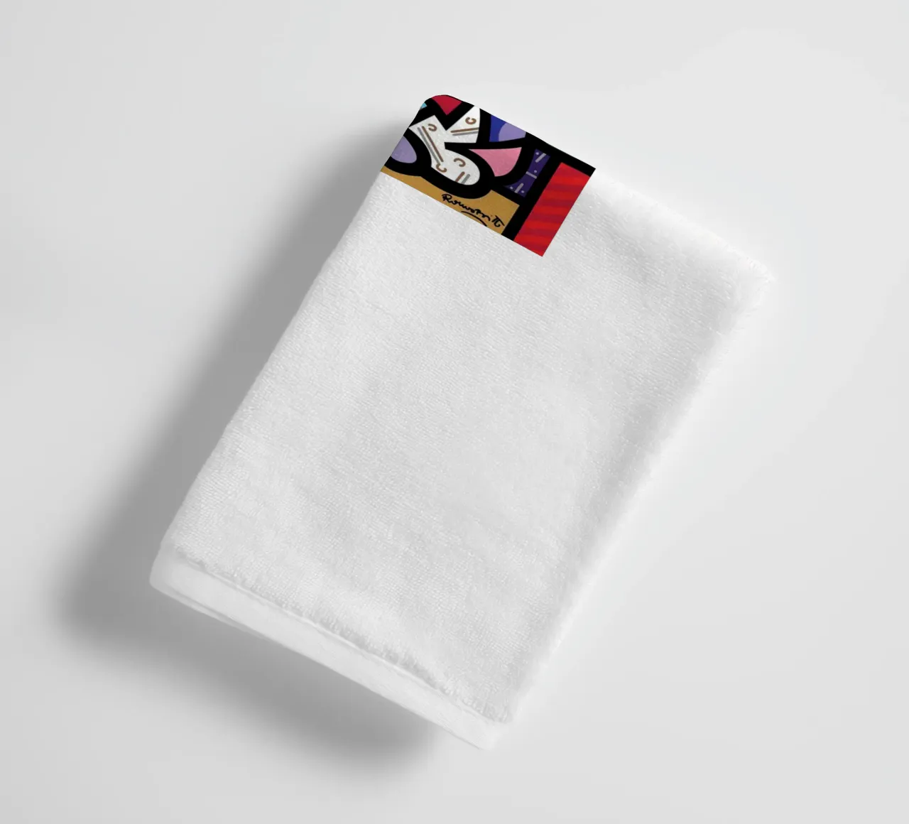 Die Katze Romero Britto Handtuch von Perdana shop