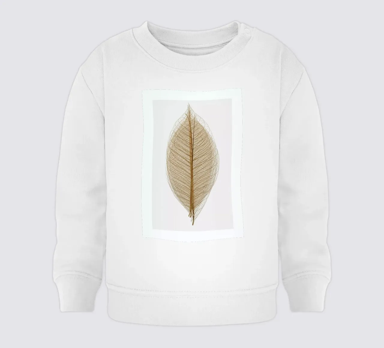 Skeleton of a Leaf II felpa neonato da Flora & Fauna