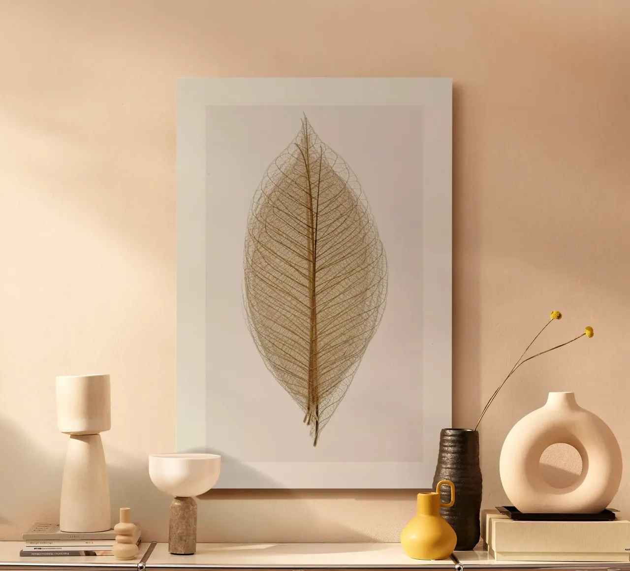 Skeleton of a Leaf II alluminio dibond da Flora & Fauna