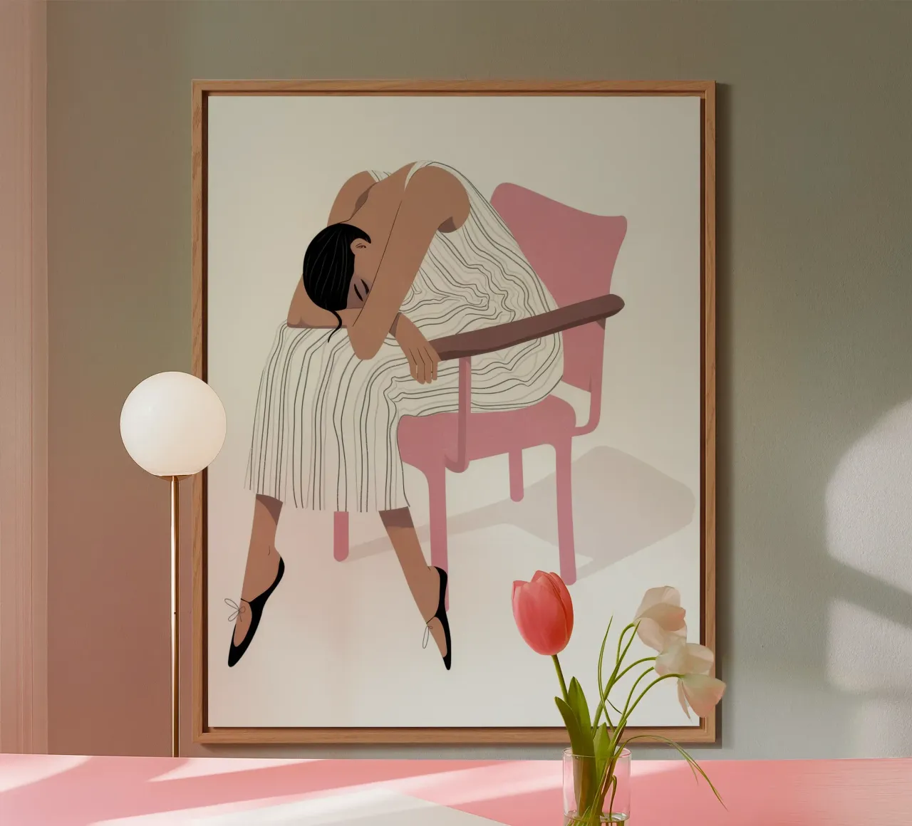 Exhausted Elegance Rest forex plate by Prism Palette