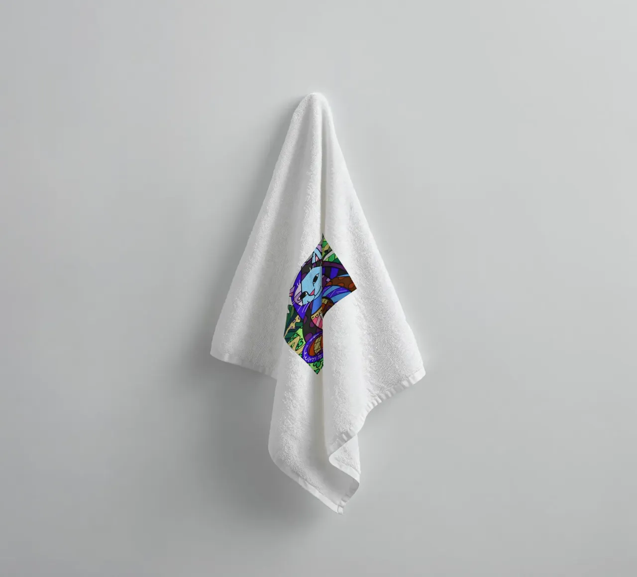 Catmona ROmero Britto badhanddoek van Perdana shop
