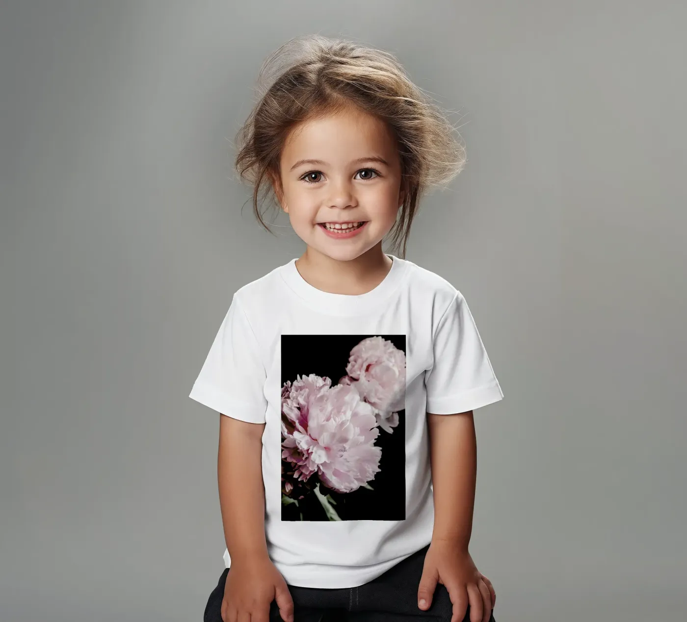 Two Peonies t-shirt bambini da Flora & Fauna