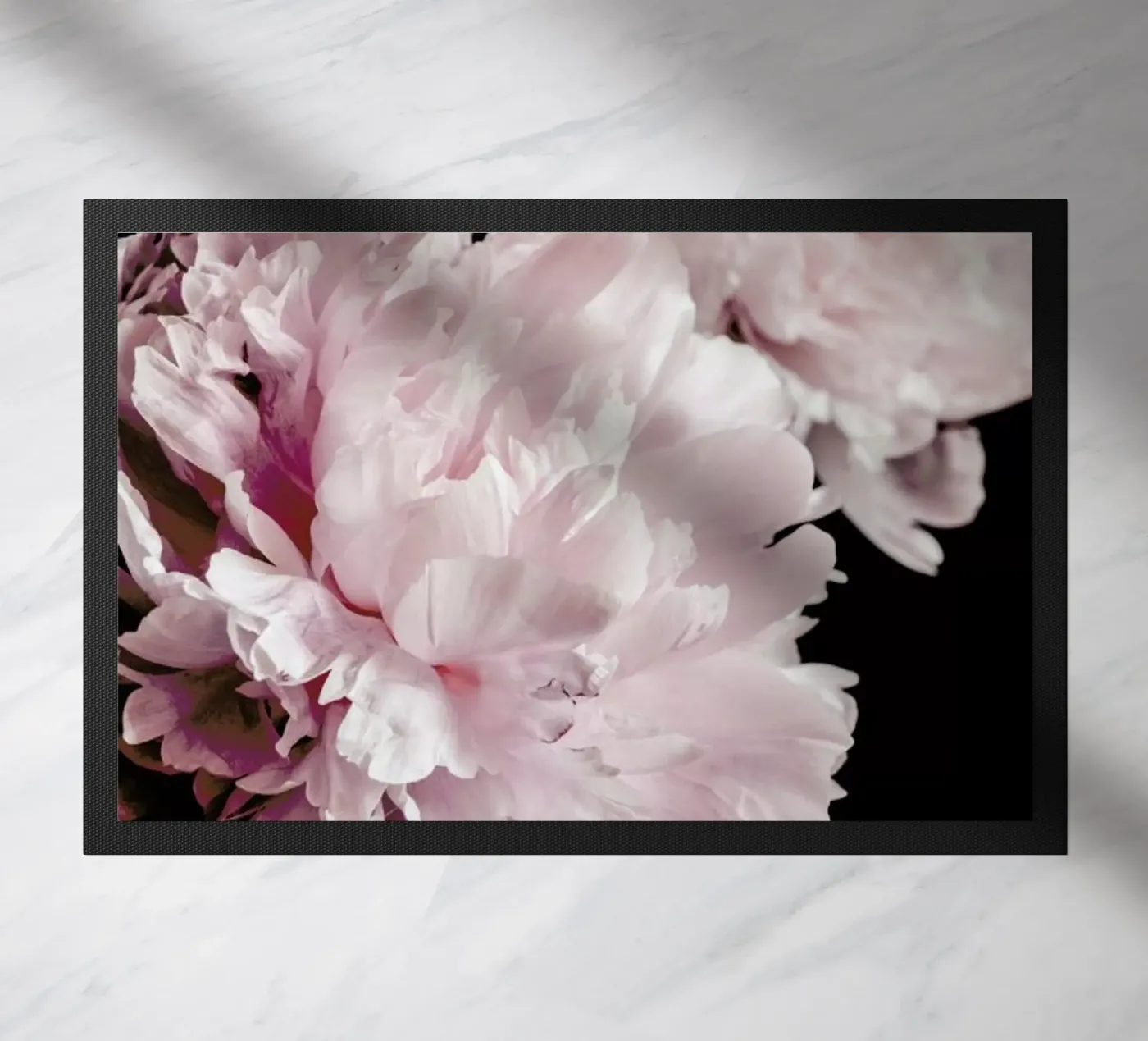 Two Peonies paillasson de Flora & Fauna