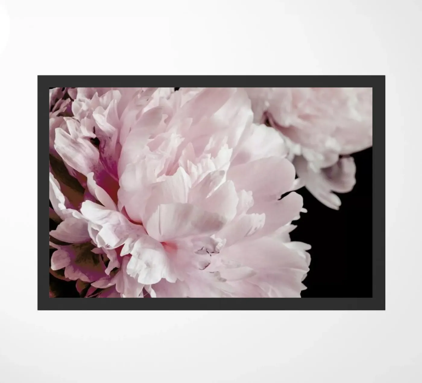 Two Peonies paillasson de Flora & Fauna