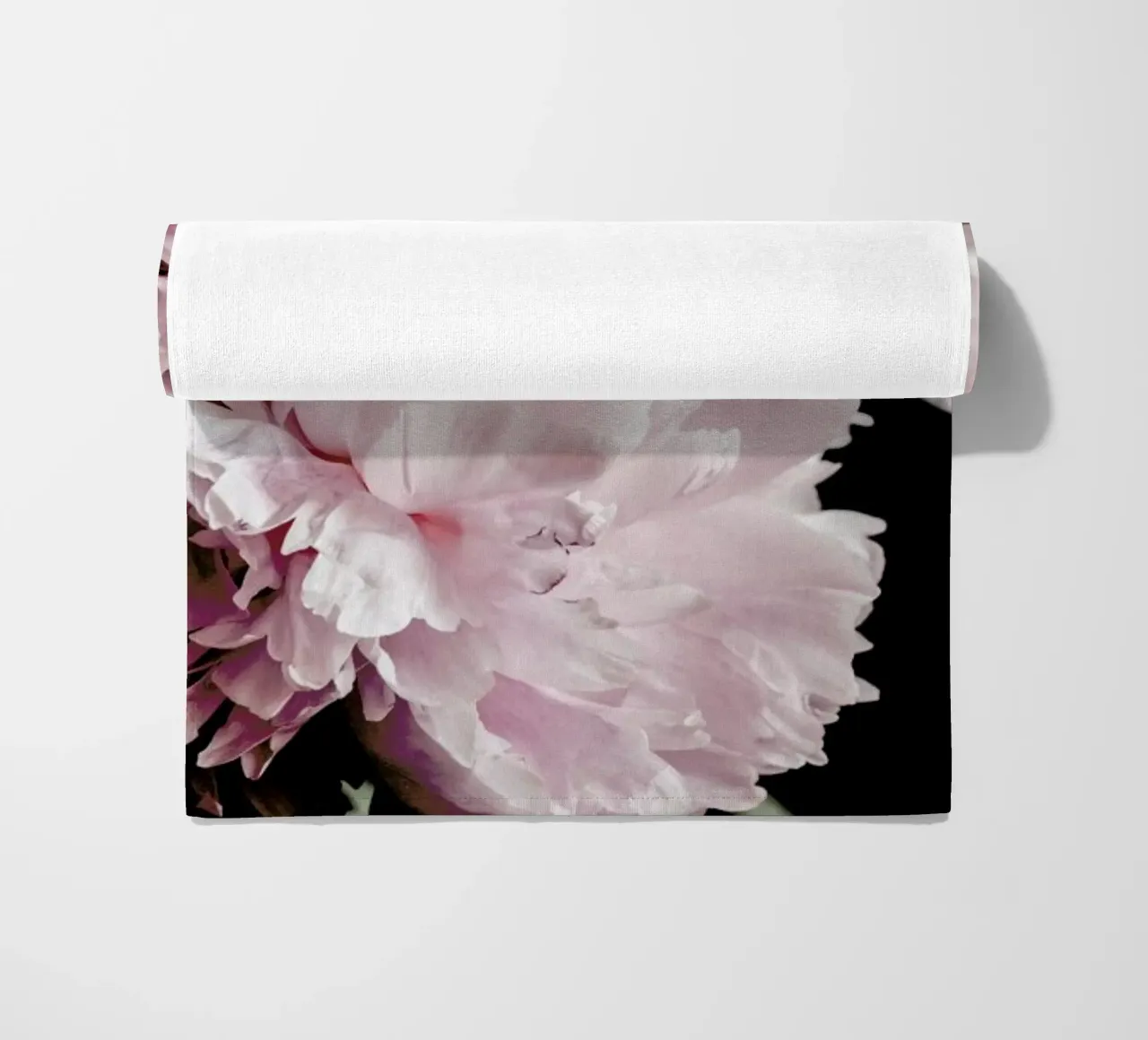 Two Peonies beach towel by Flora & Fauna