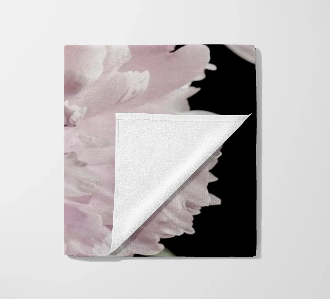 Two Peonies beach towel by Flora & Fauna