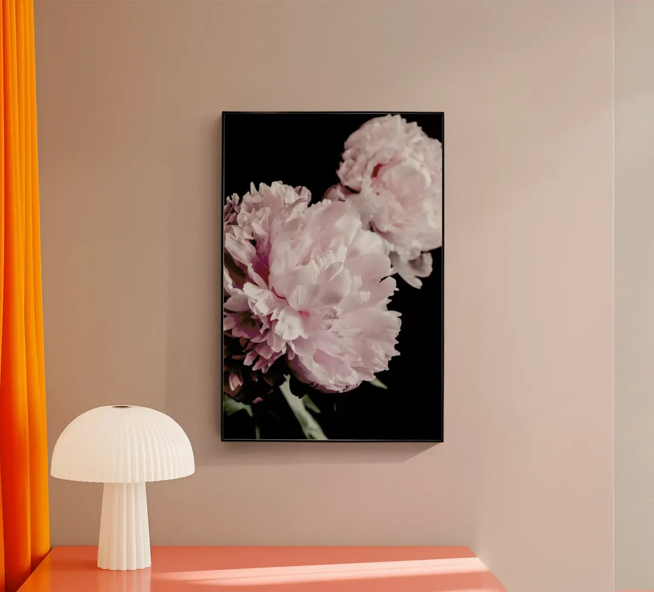 Two Peonies plexiglass da Flora & Fauna
