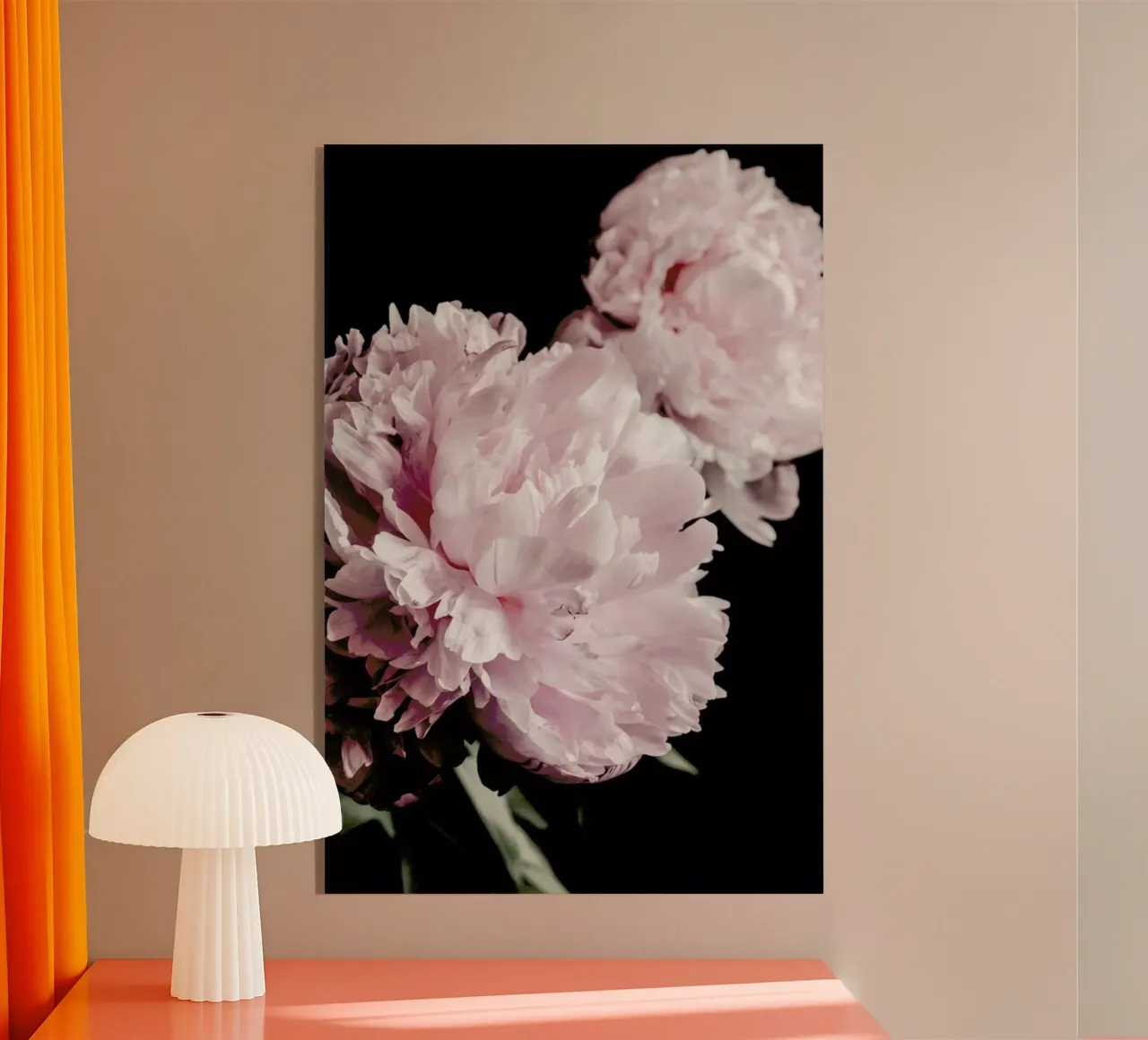 Two Peonies plexiglass da Flora & Fauna