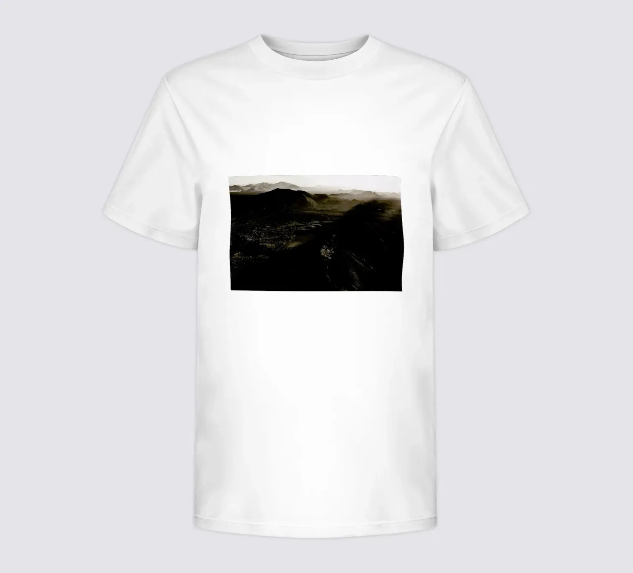 Volcanic Landscape II kids t-shirt by Chris Abatzis