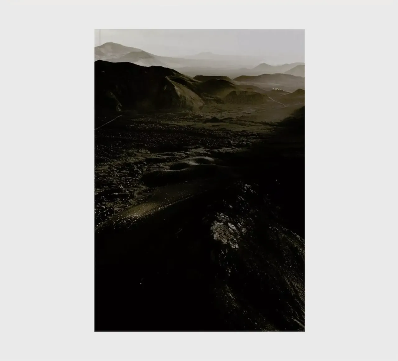 Volcanic Landscape II notebook by Chris Abatzis