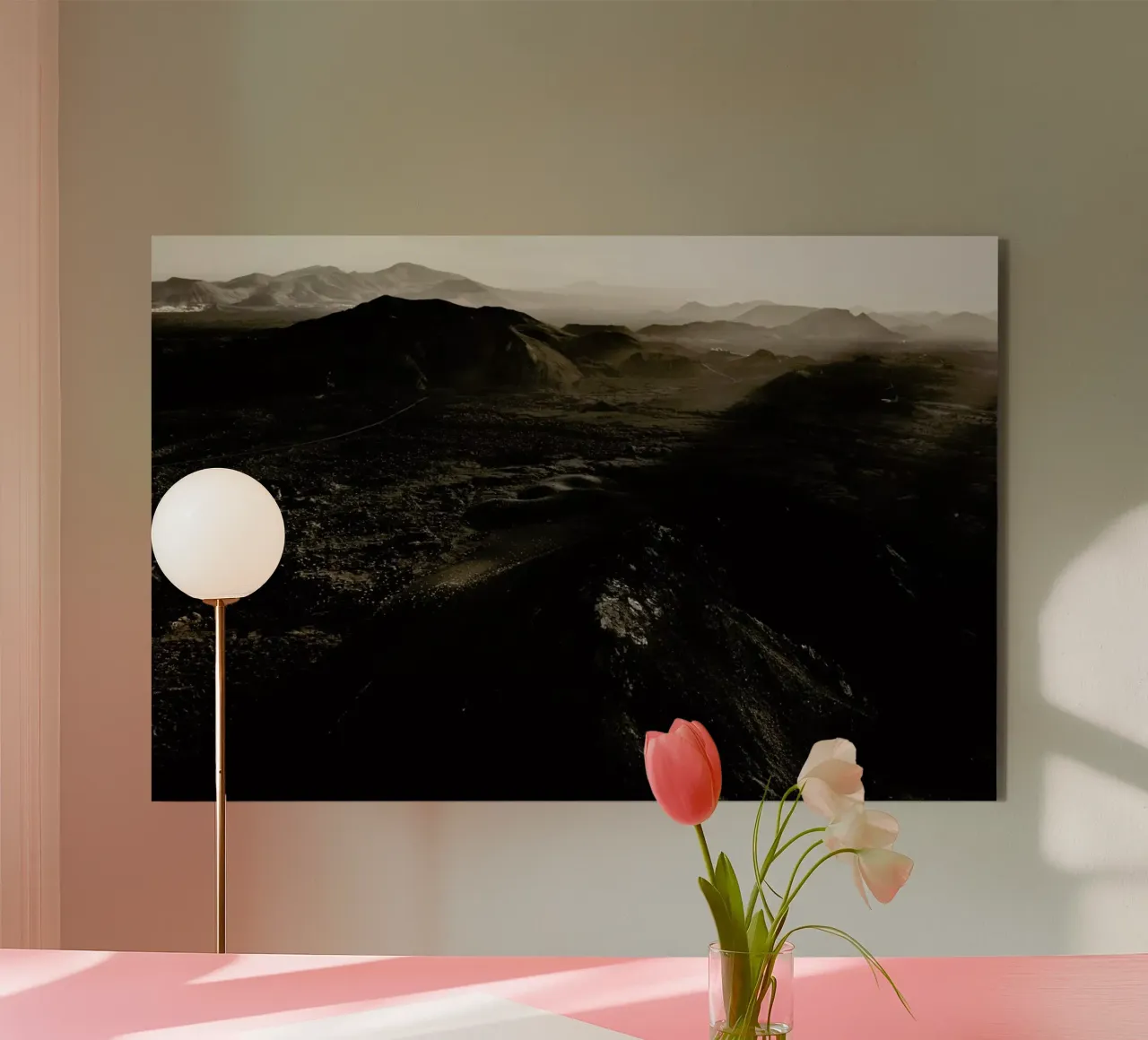 Volcanic Landscape II forex plate by Chris Abatzis