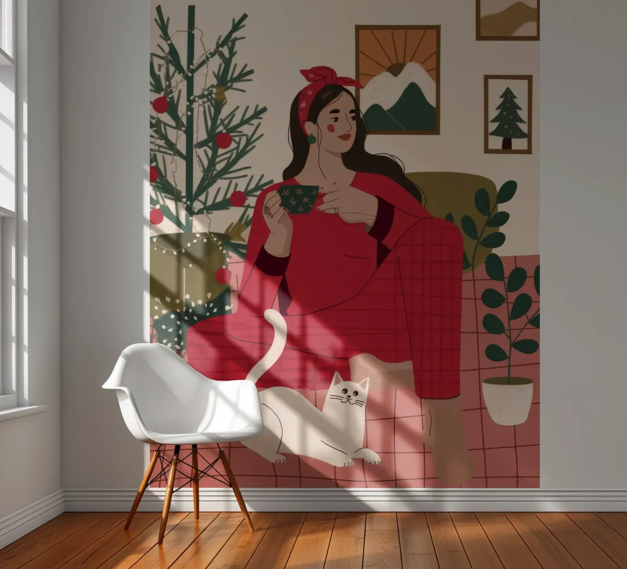 Festive Cozy Whimsy photo wallpaper by Prism Palette