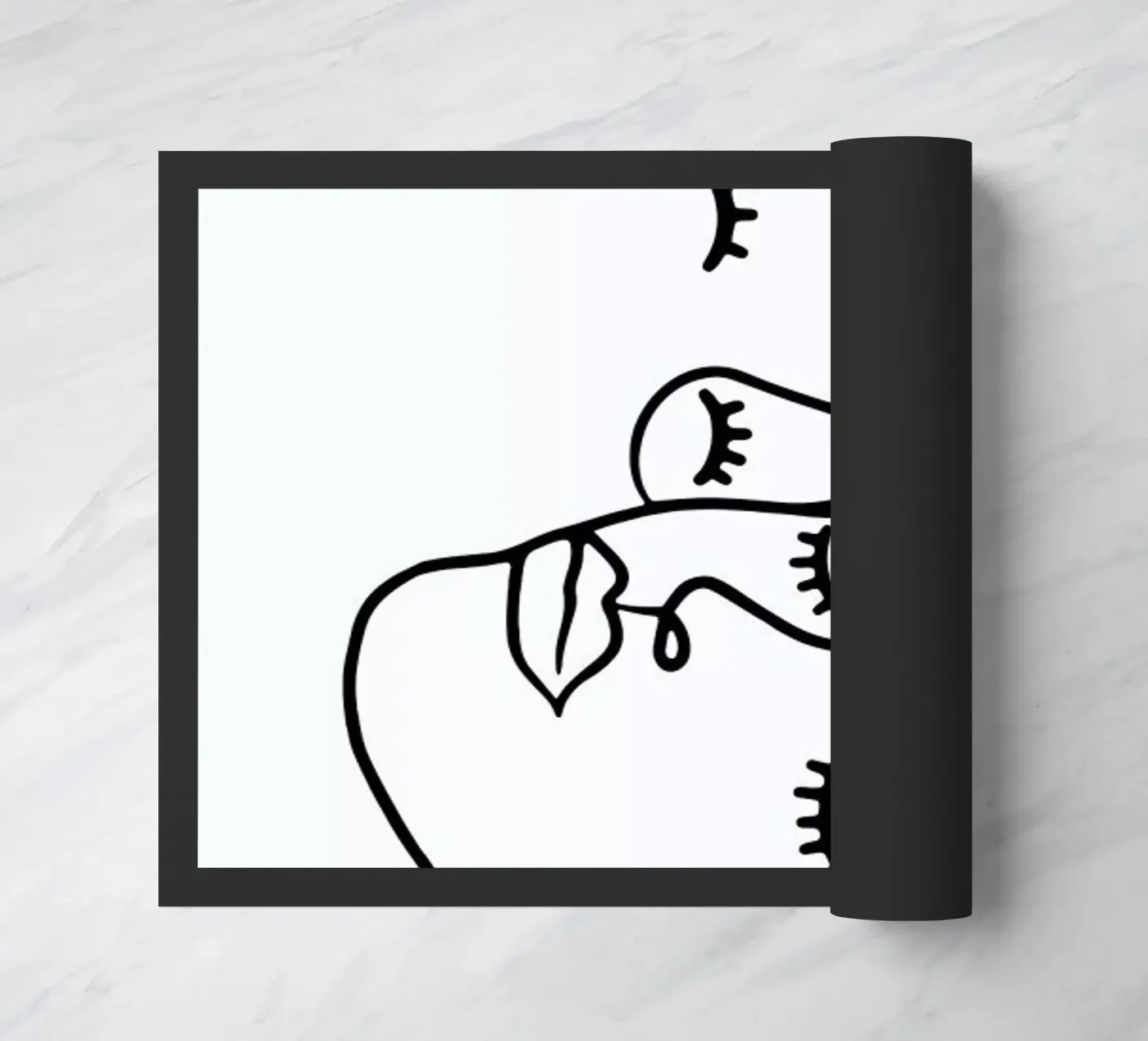 Carefully paillasson de Ninhol