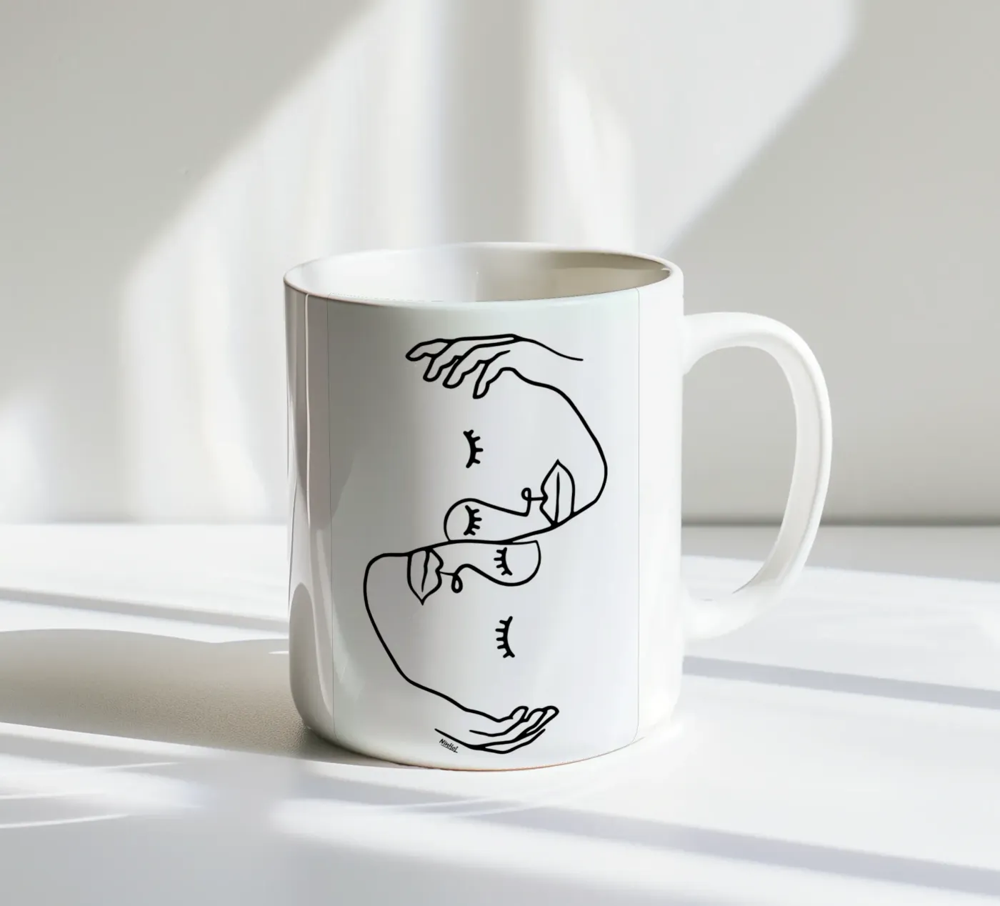 Carefully ceramic mug by Ninhol