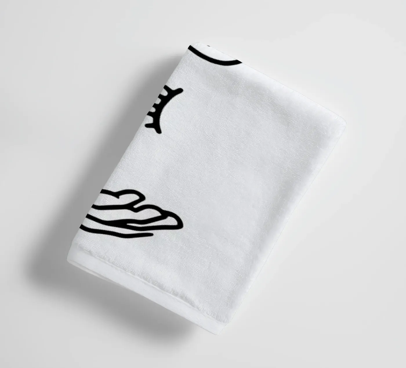 Carefully badhanddoek van Ninhol