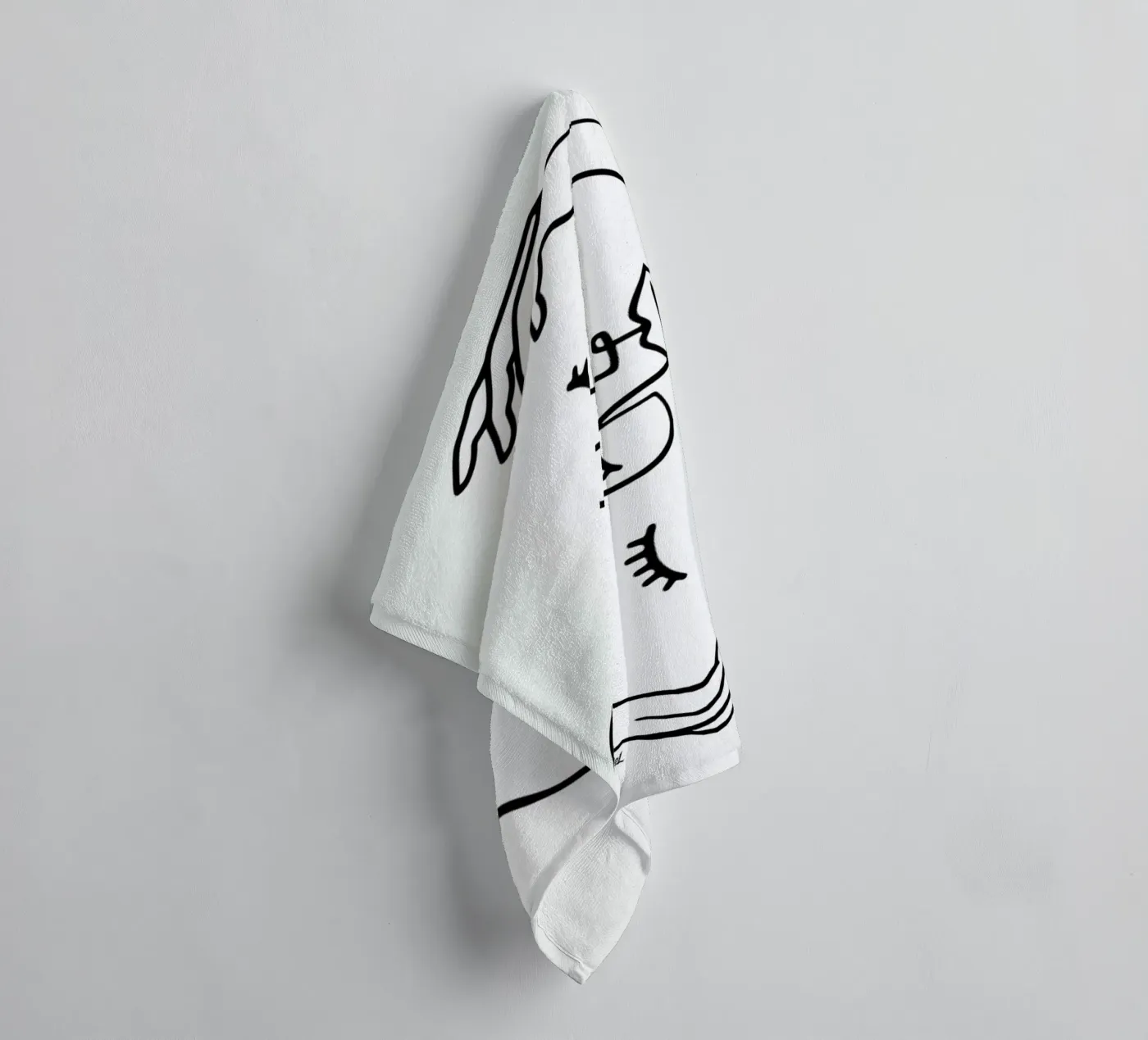 Carefully badhanddoek van Ninhol