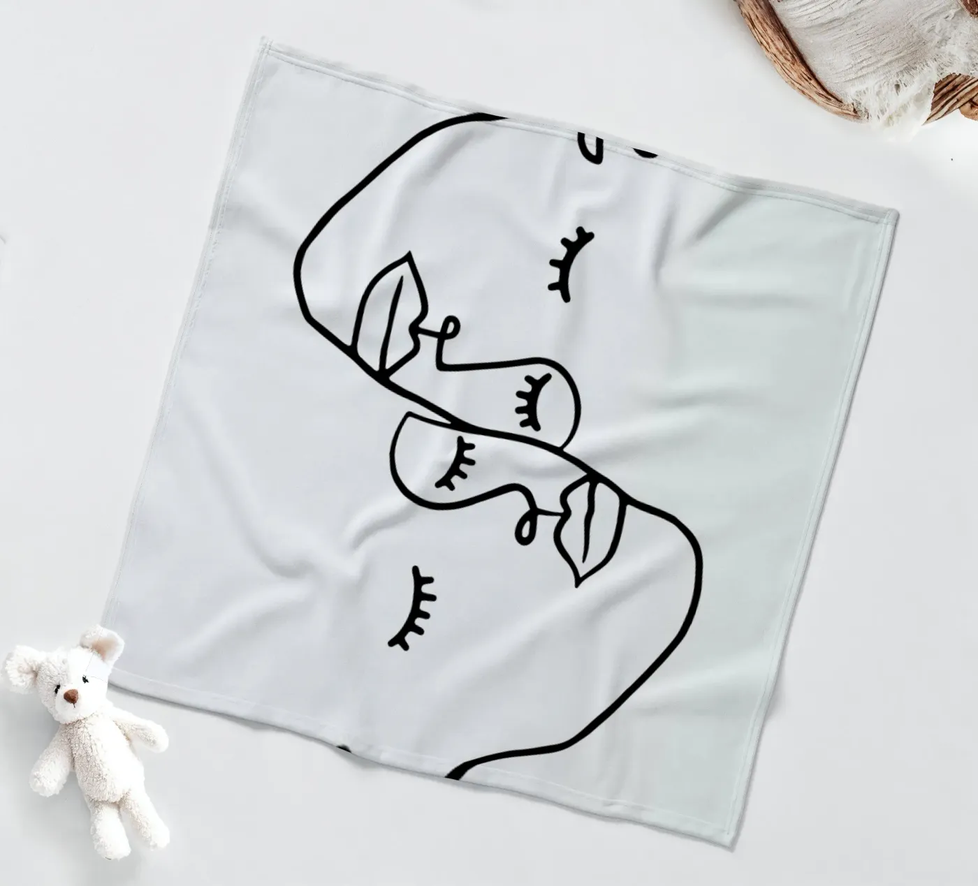 Carefully fleece blanket by Ninhol