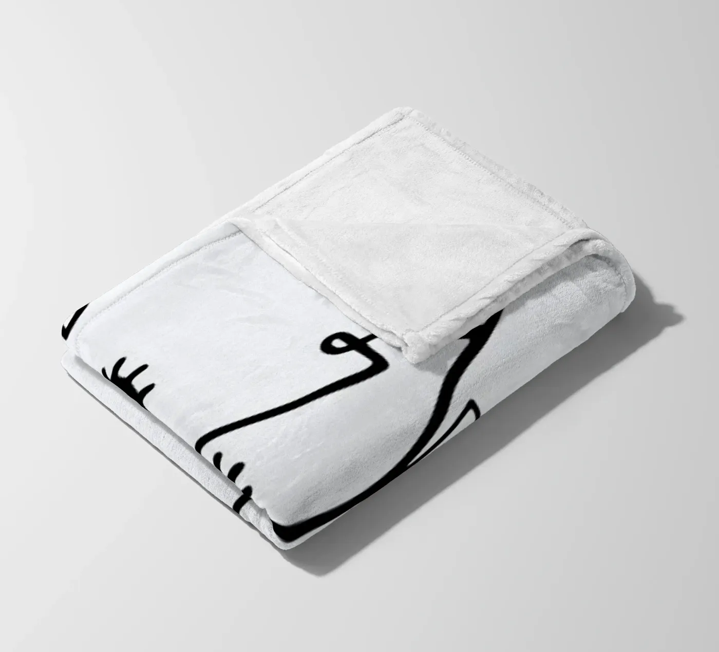 Carefully fleece blanket by Ninhol
