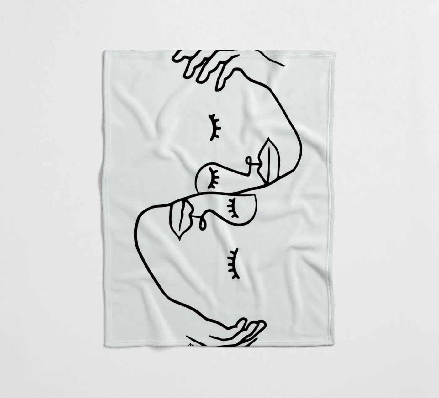 Carefully fleece blanket by Ninhol