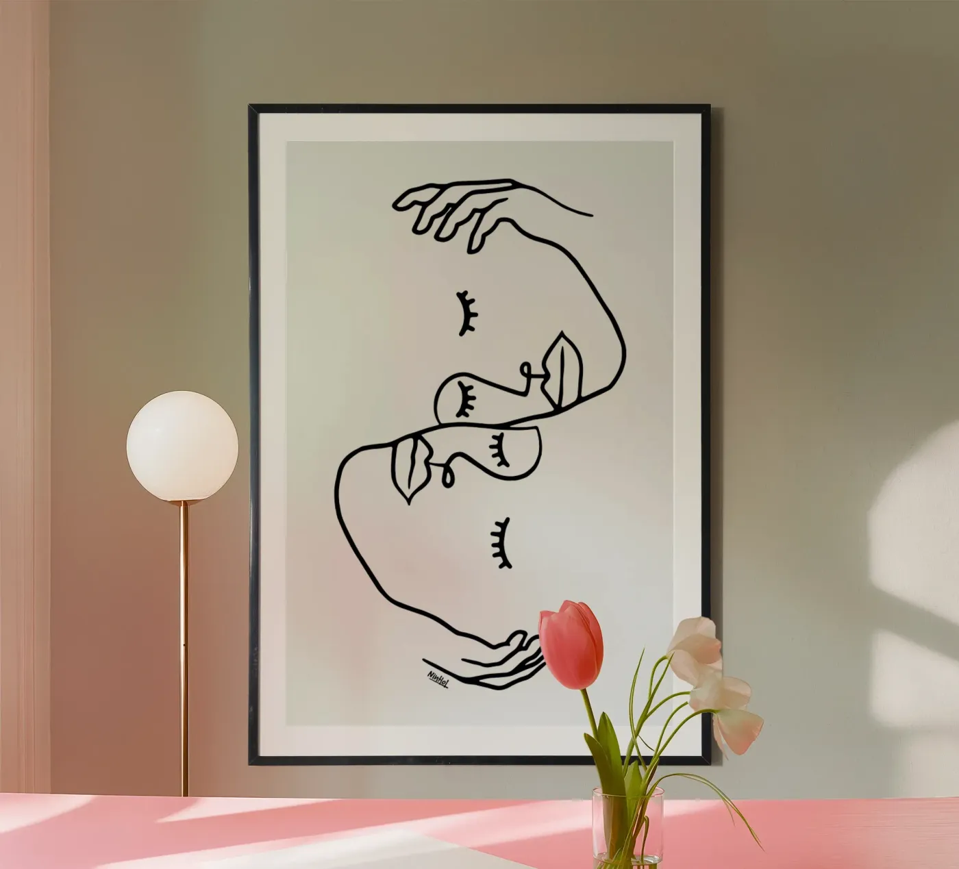 Carefully Poster von Ninhol