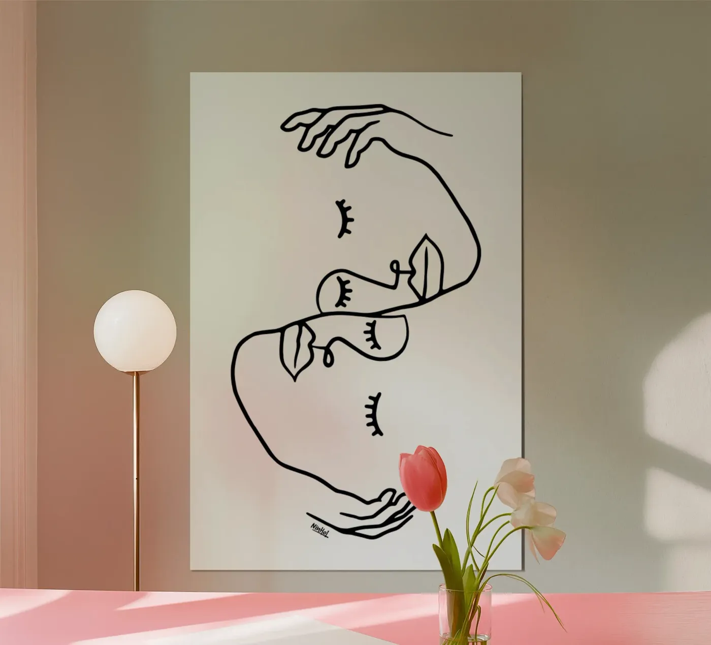 Carefully Poster von Ninhol