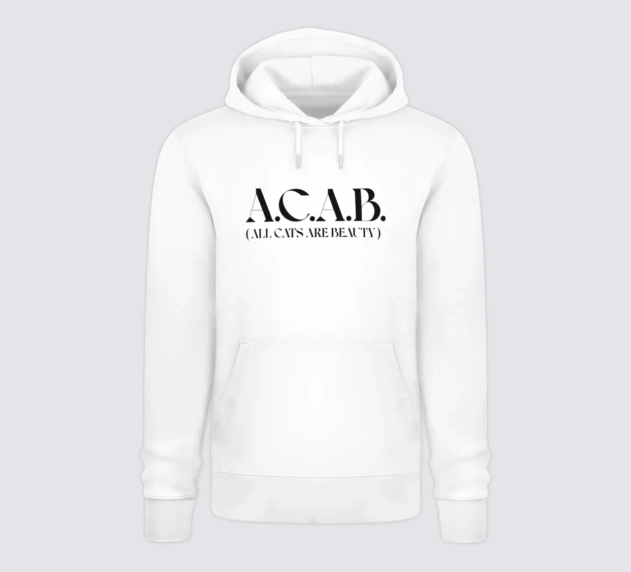 ACAB felpa con cappuccio da n.4