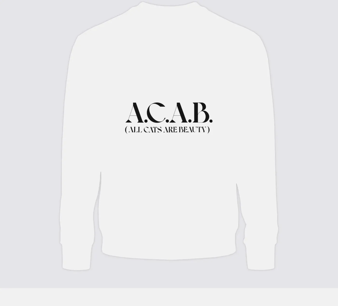 ACAB felpa da n.4