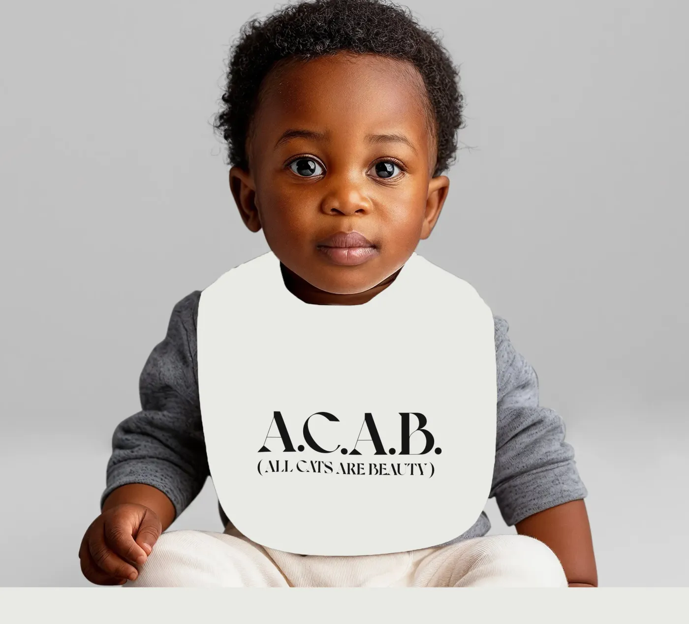 ACAB baby bib by n.4
