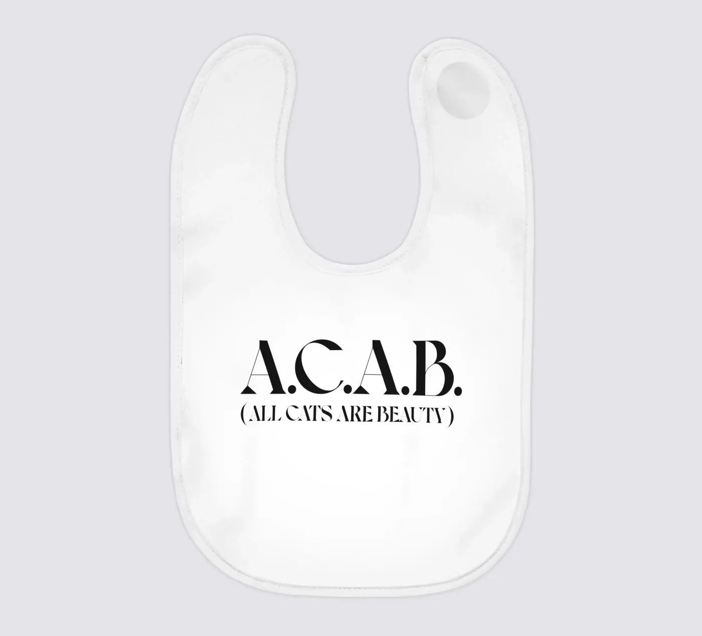 ACAB baby bib by n.4