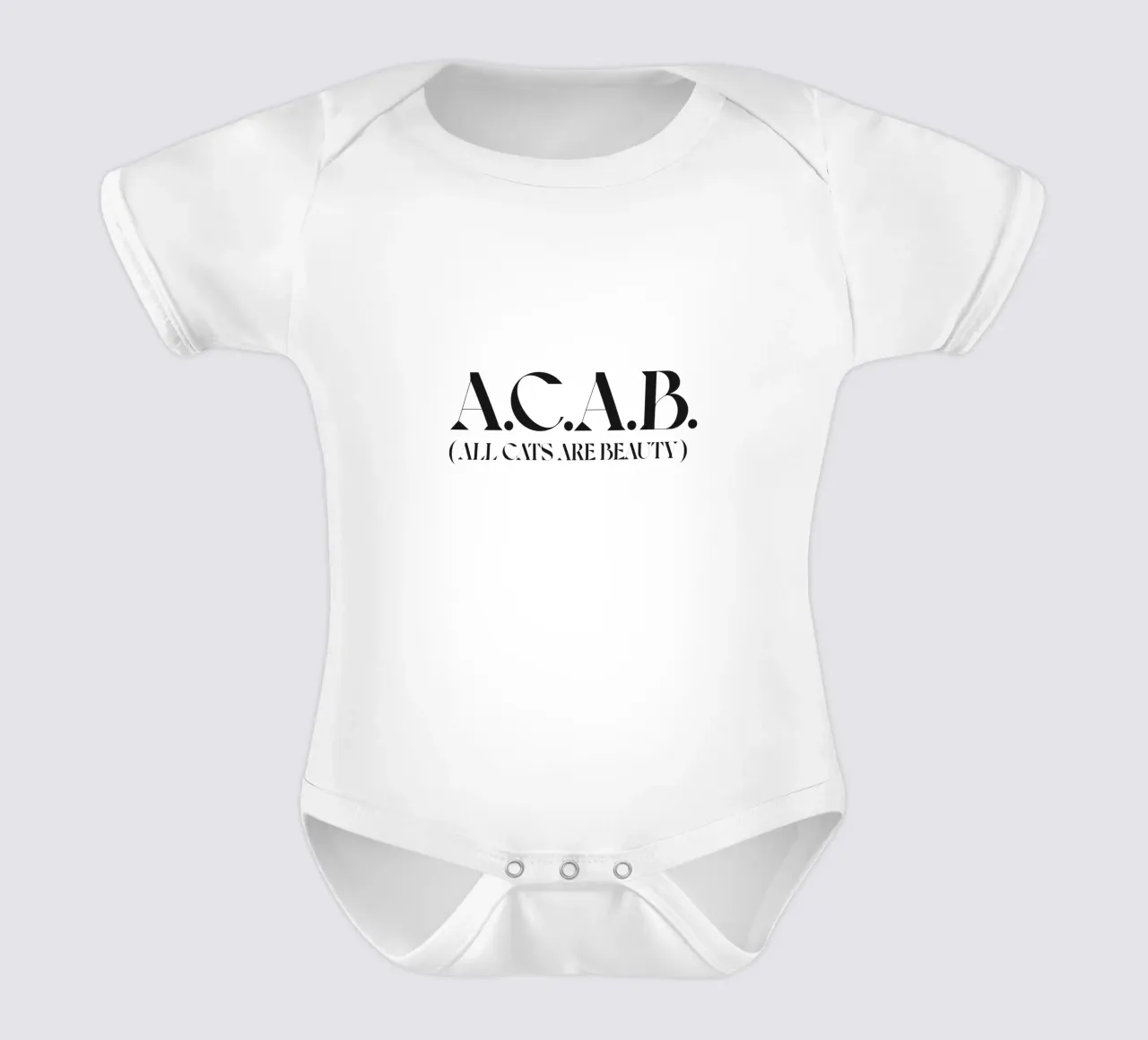 ACAB body neonato maniche corte da n.4