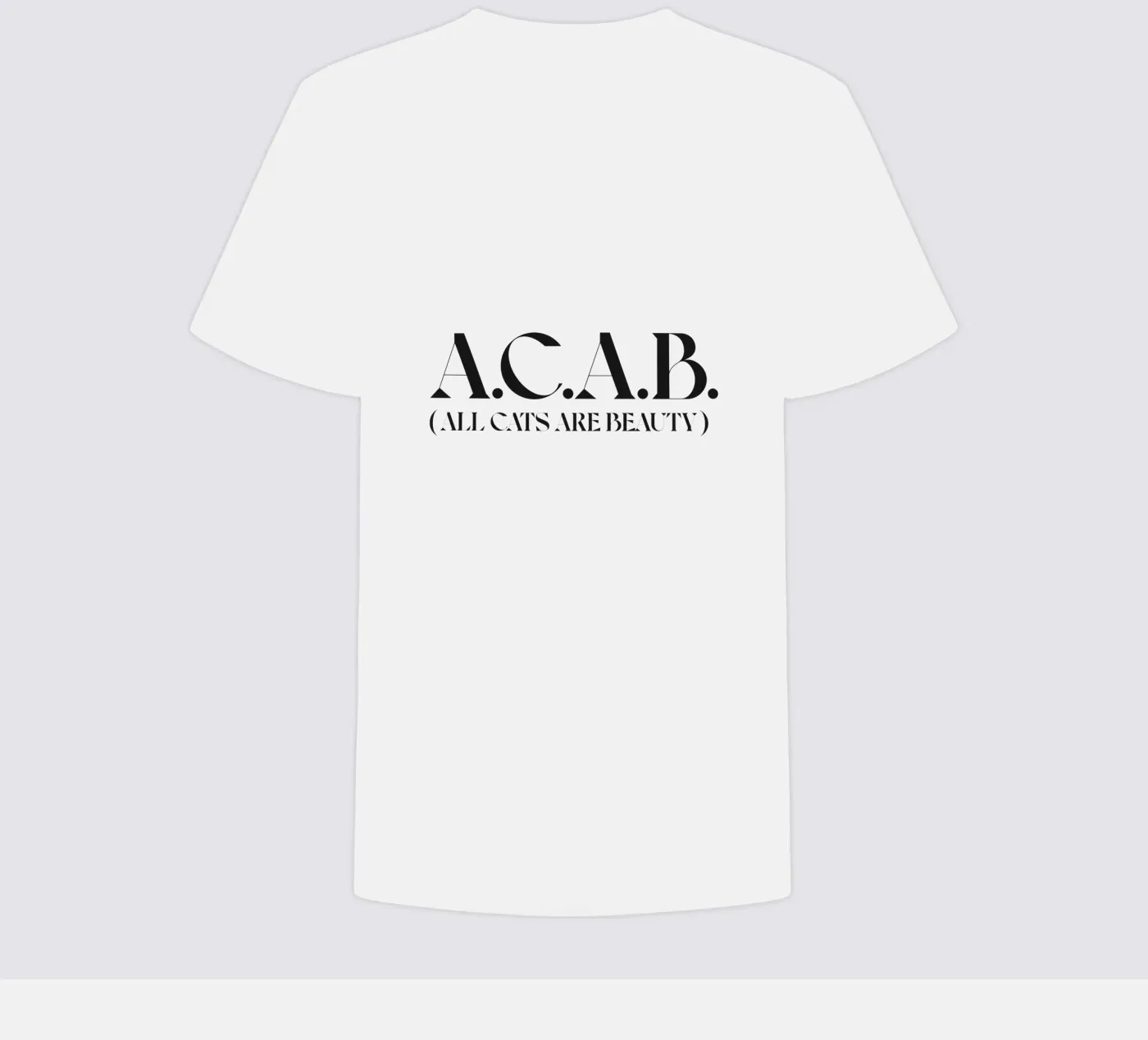 ACAB t-shirt bambini da n.4