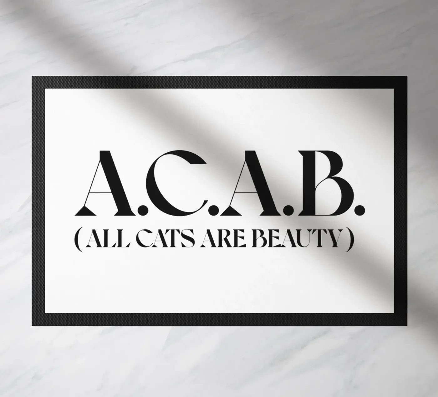 ACAB deurmat van n.4