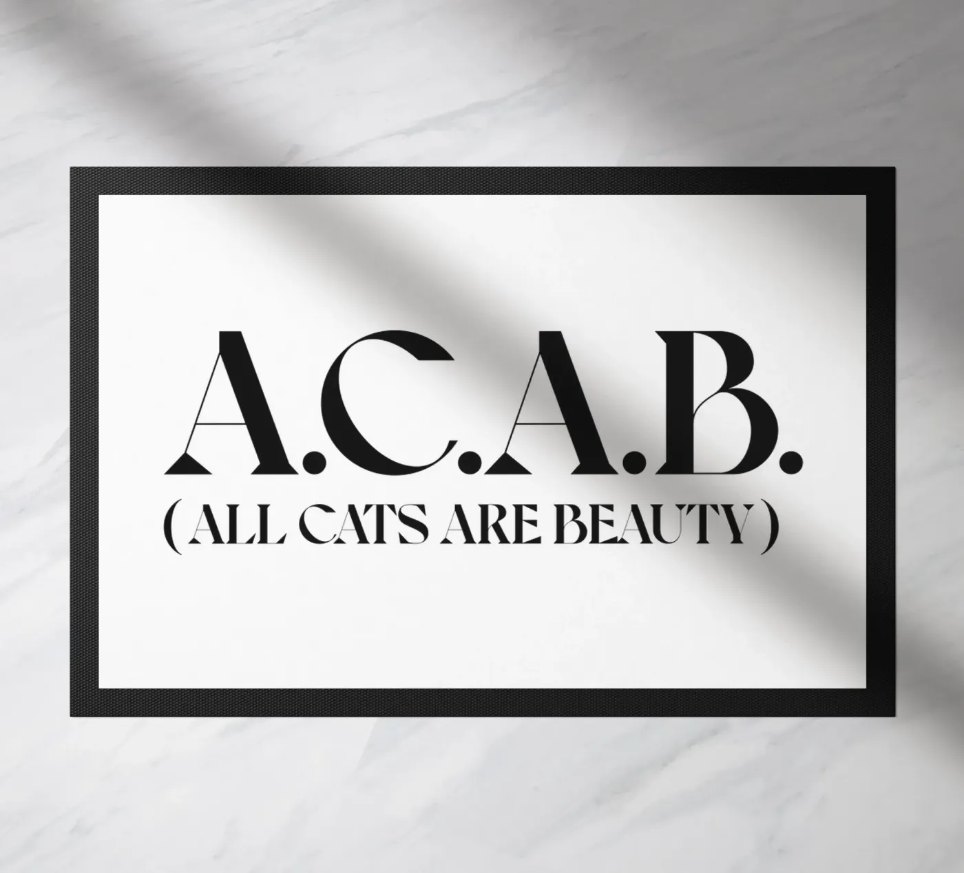 ACAB deurmat van n.4