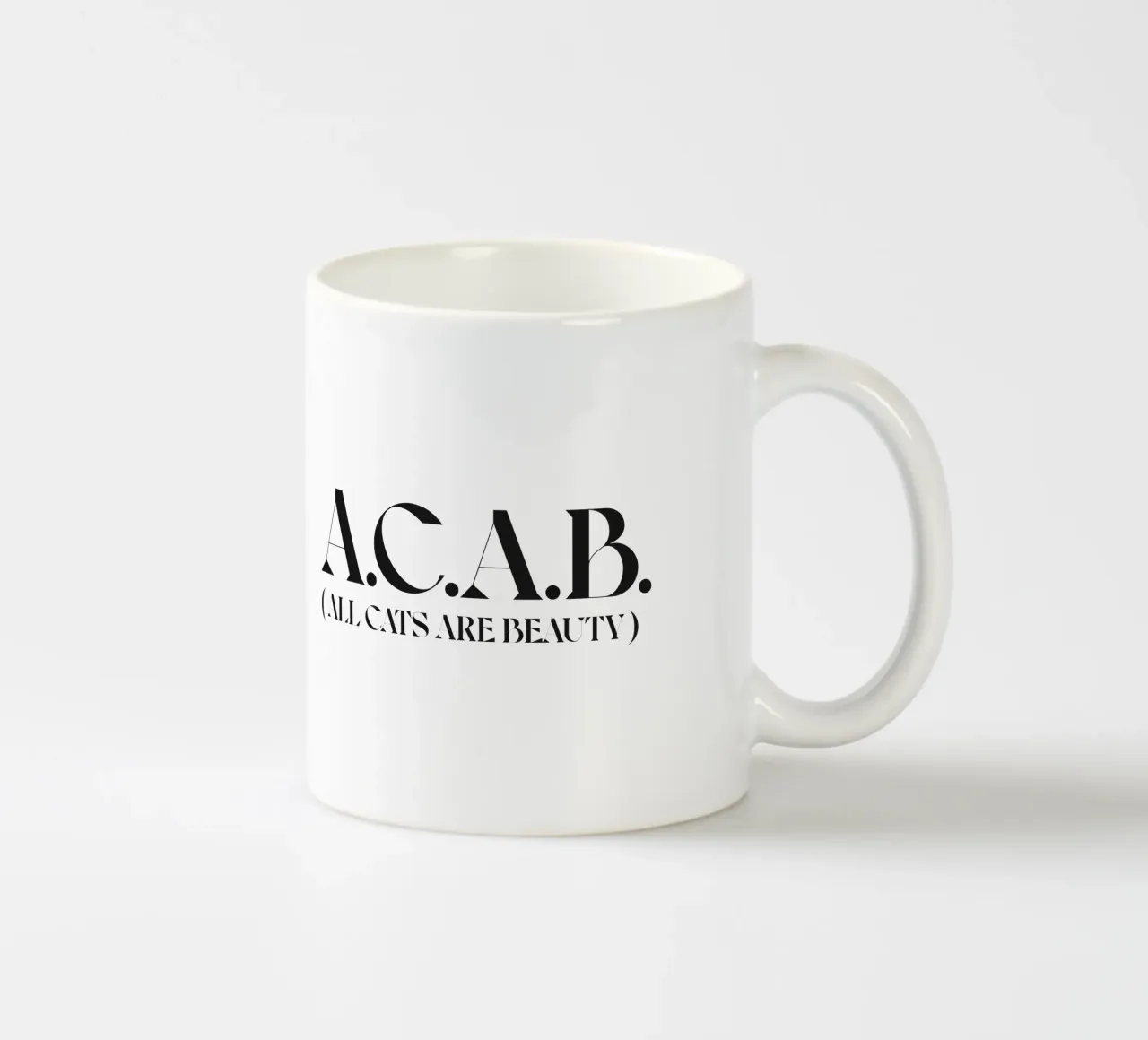 ACAB tazza in ceramica da n.4