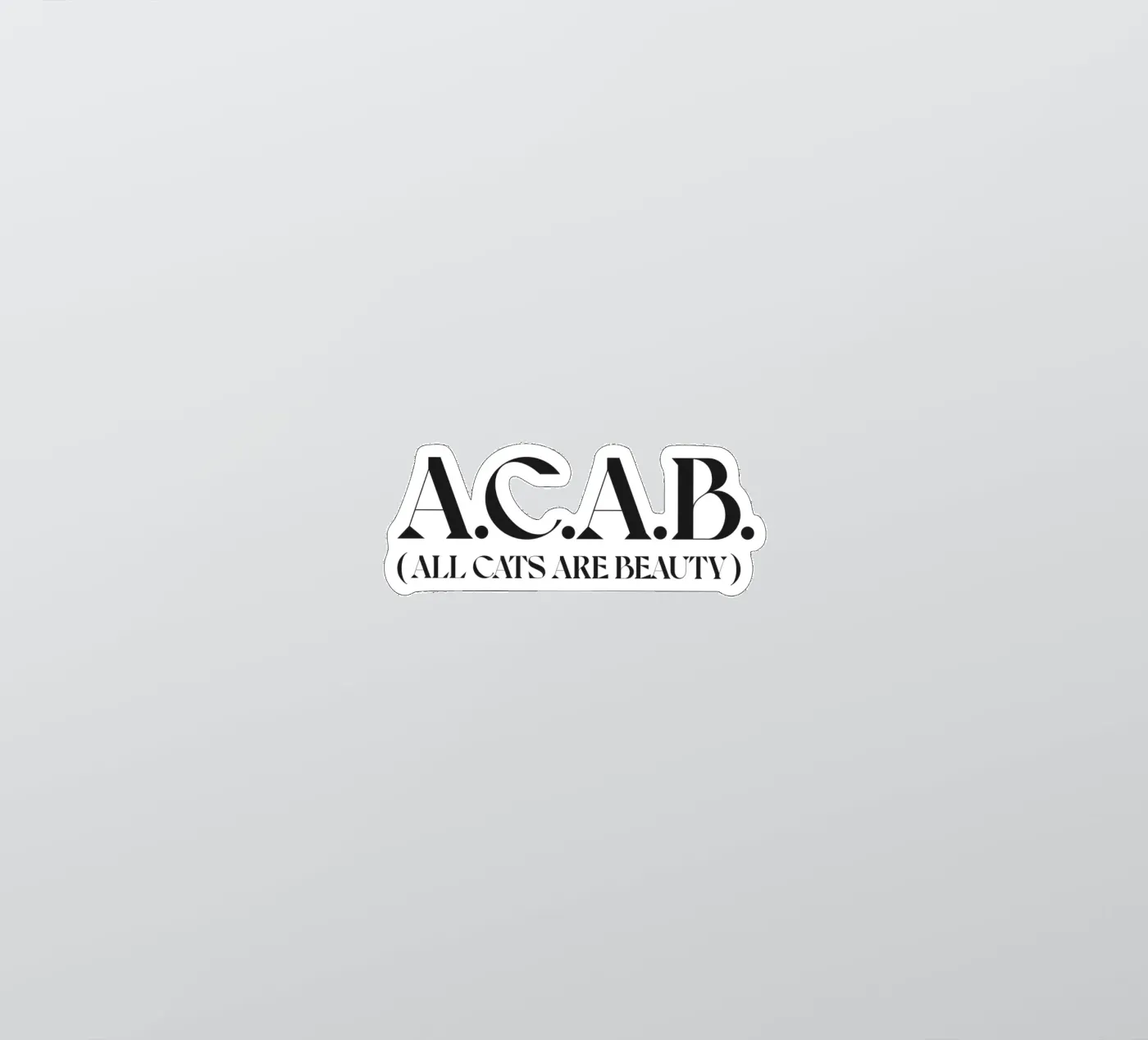 ACAB sticker by n.4