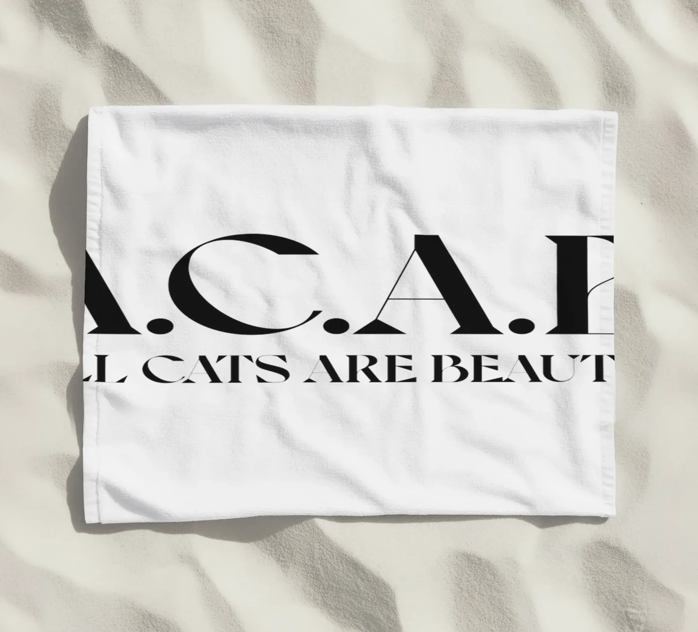 ACAB beach towel by n.4