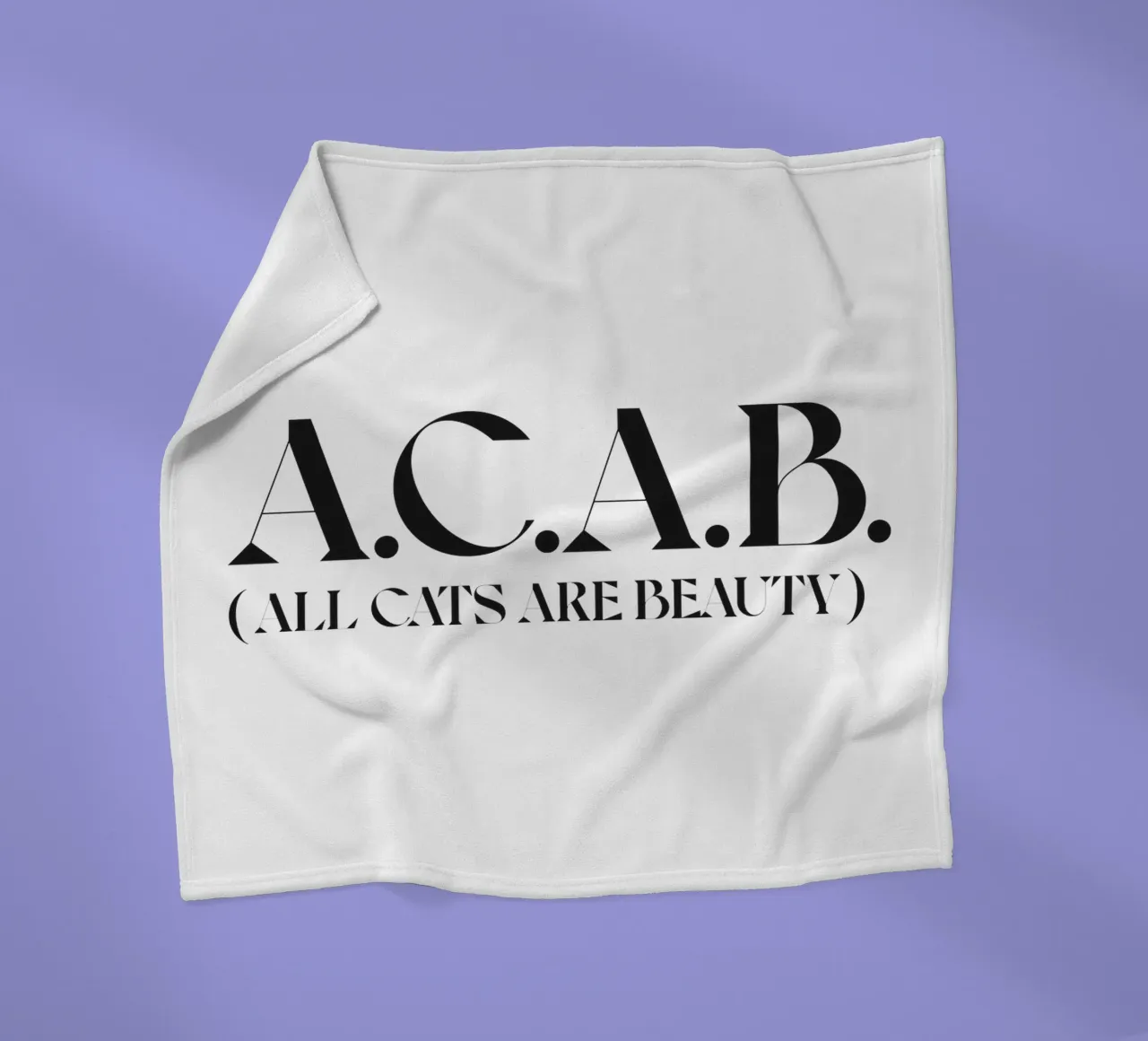 ACAB fleecedeken van n.4