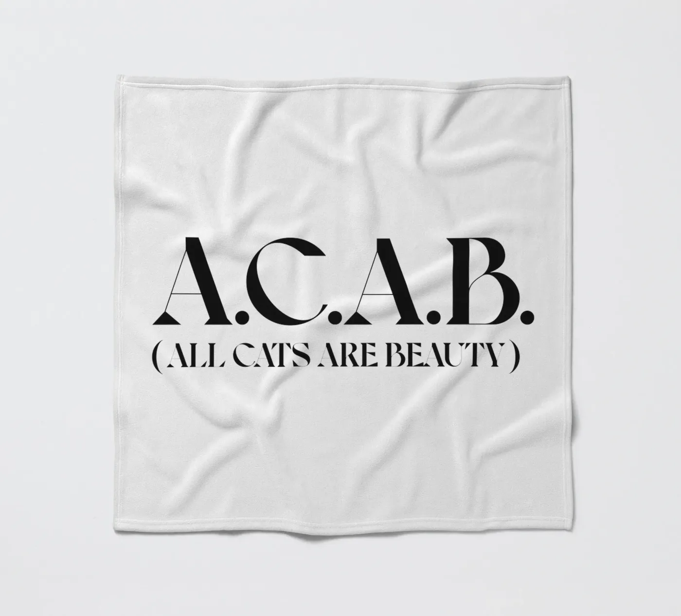ACAB fleecedeken van n.4
