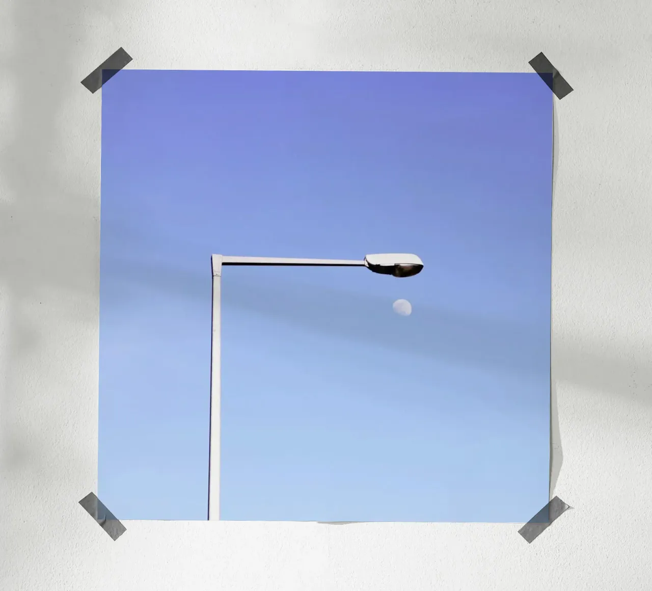 Moonlight poster con telaio in plastica da Rupert Höller