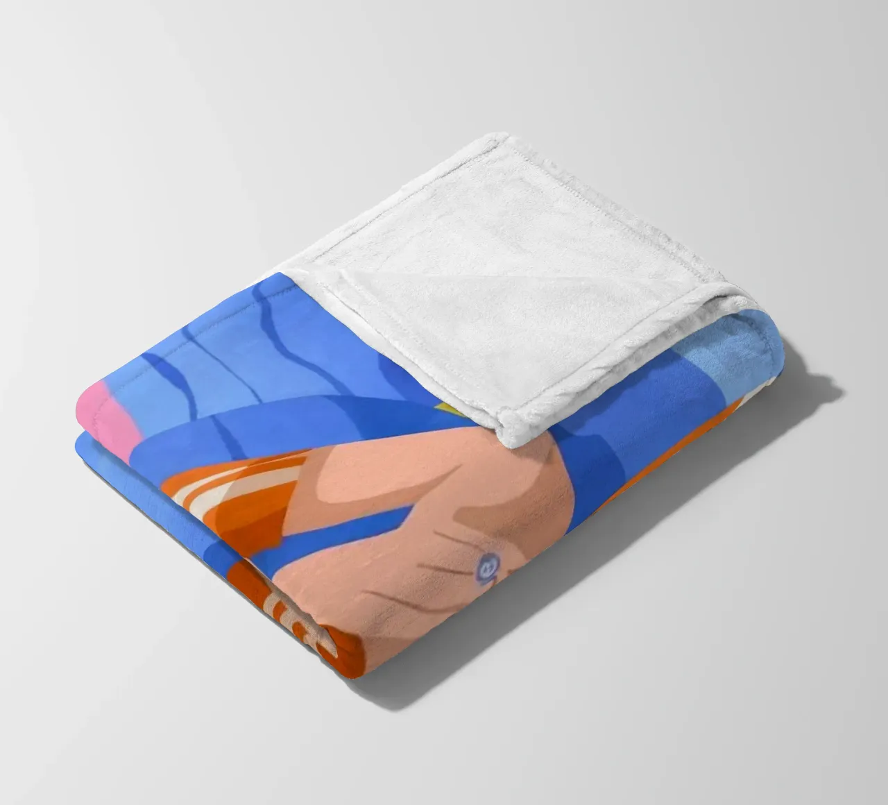 Cozy Morning Ritual fleece blanket by Prism Palette