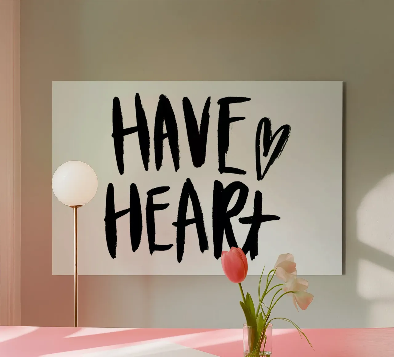 Have Heart alluminio dibond da Dead Language