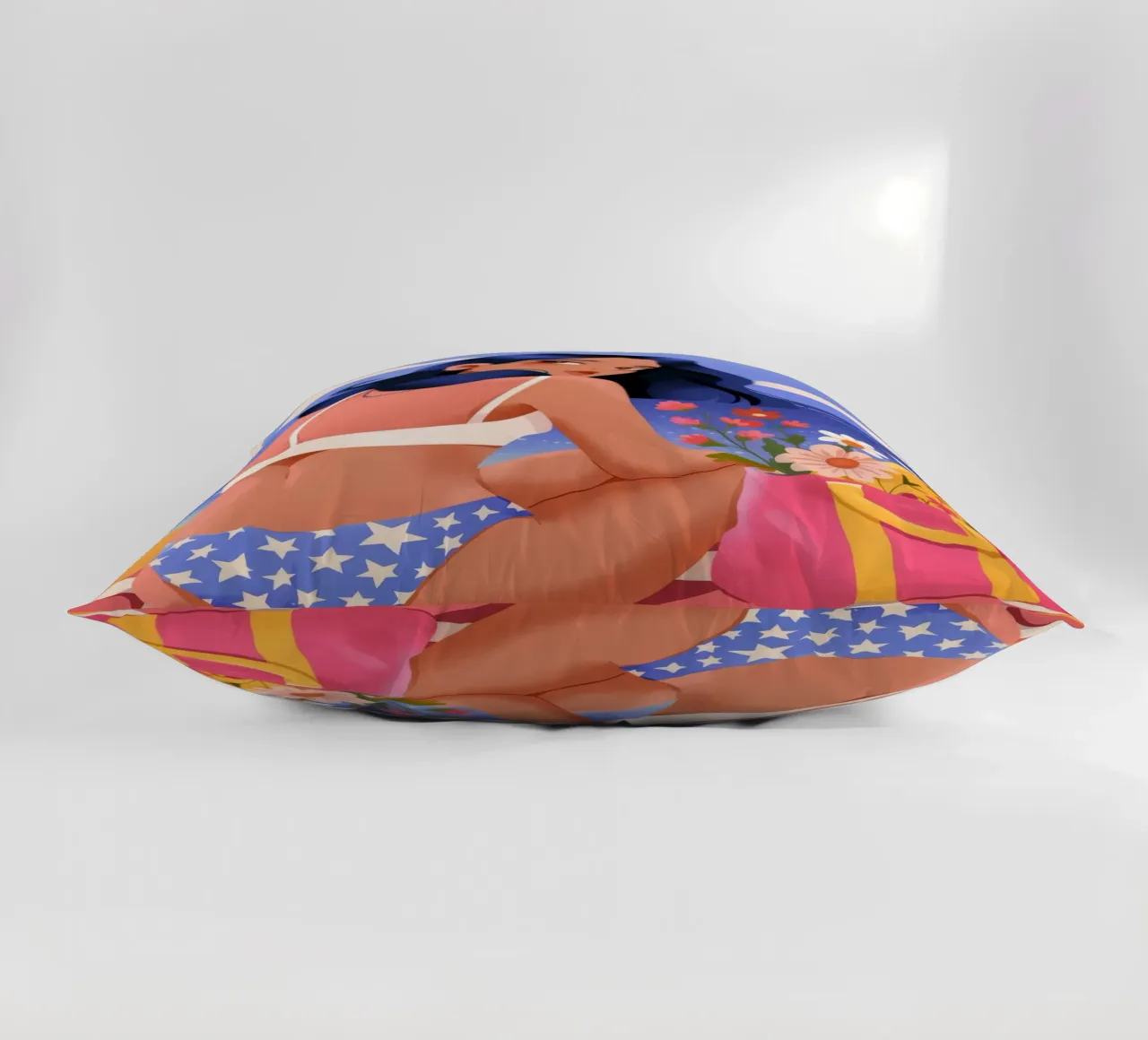 Eleganza del riflesso del mare cuscino da Prism Palette