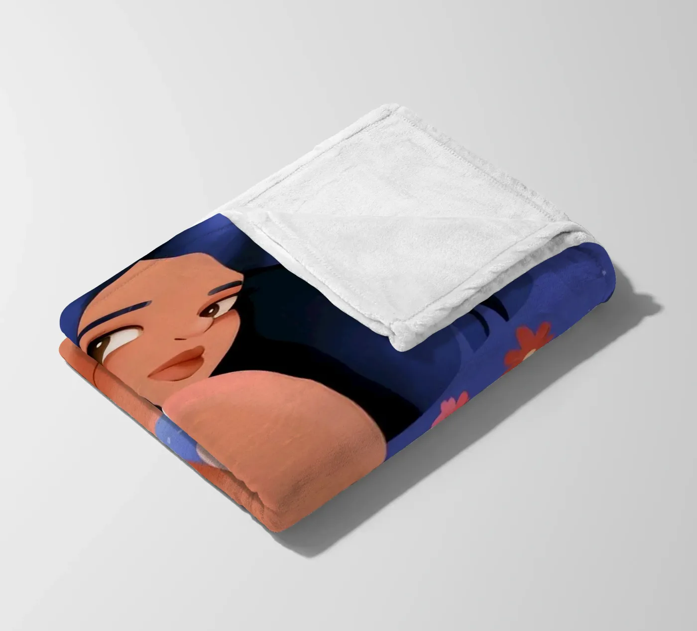 Seaside Reflection Elegance fleece blanket by Prism Palette