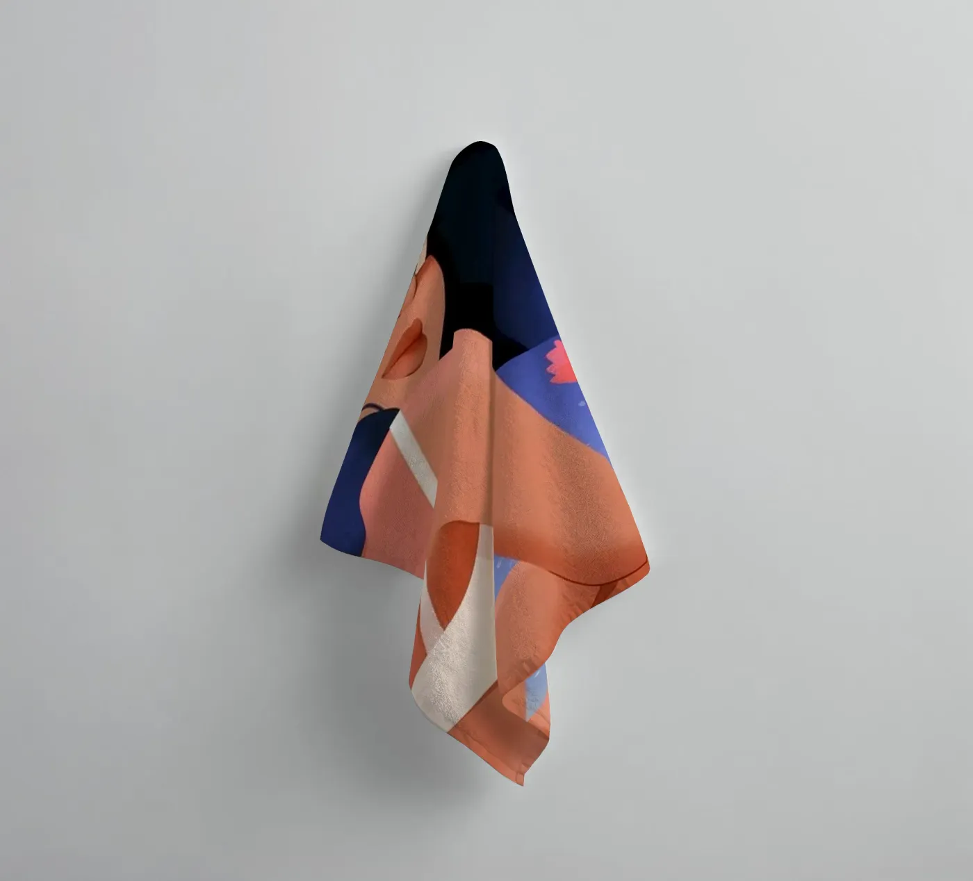 Seaside Reflection Elegance towel by Prism Palette