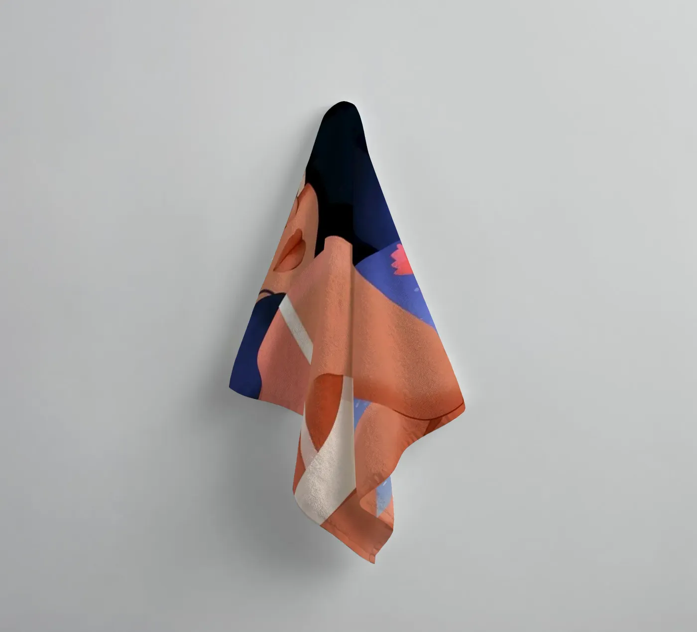 Seaside Reflection Elegance badhanddoek van Prism Palette