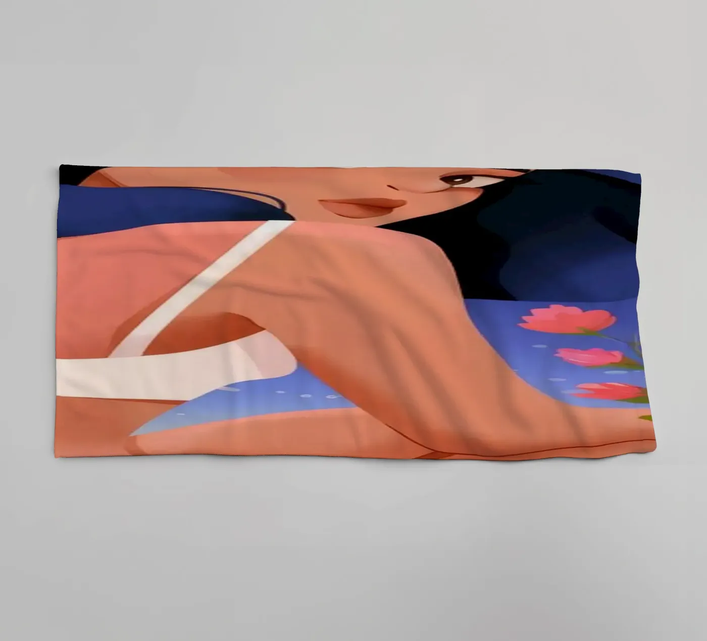 Seaside Reflection Elegance towel by Prism Palette