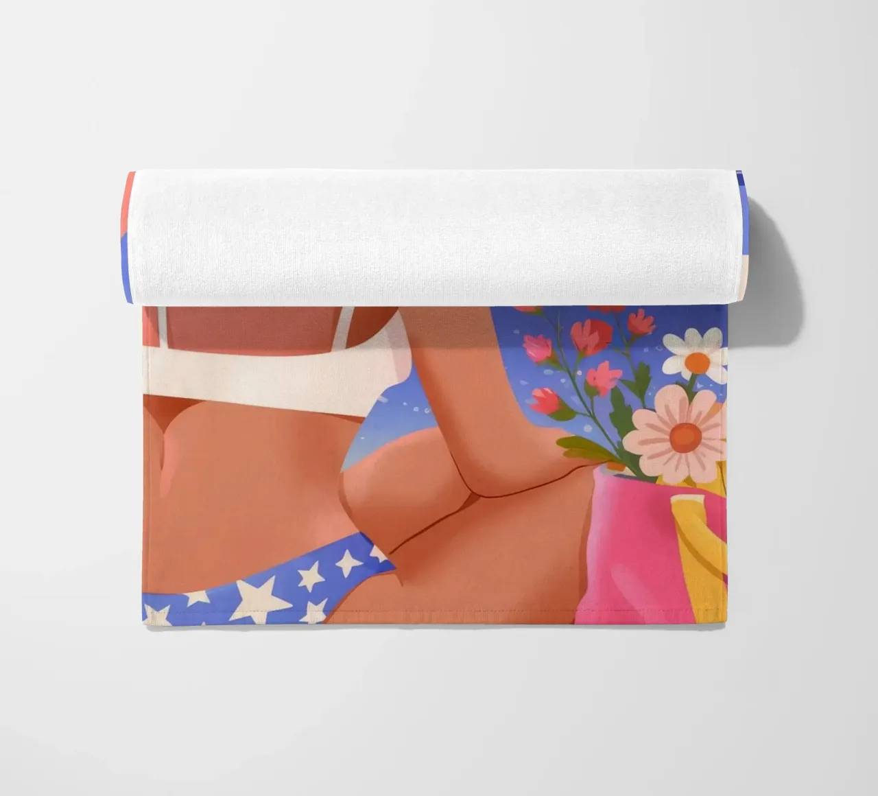 Eleganza del riflesso del mare telo mare da Prism Palette